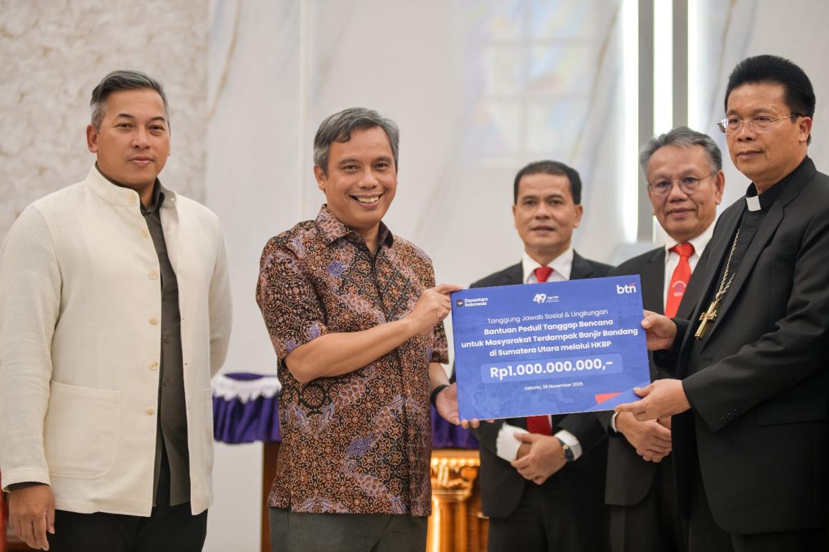 BTN dan HKBP Inisiasi Salurkan Batuan Bencana Banjir Bandang ke Sumatera bagian Utara