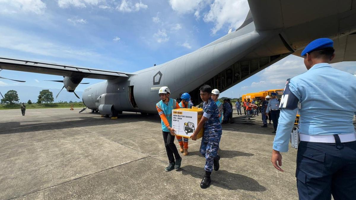 Tim Gabungan TNI, BPBD, dan PLN Turun Percepat Pemulihan Kelistrikan Aceh