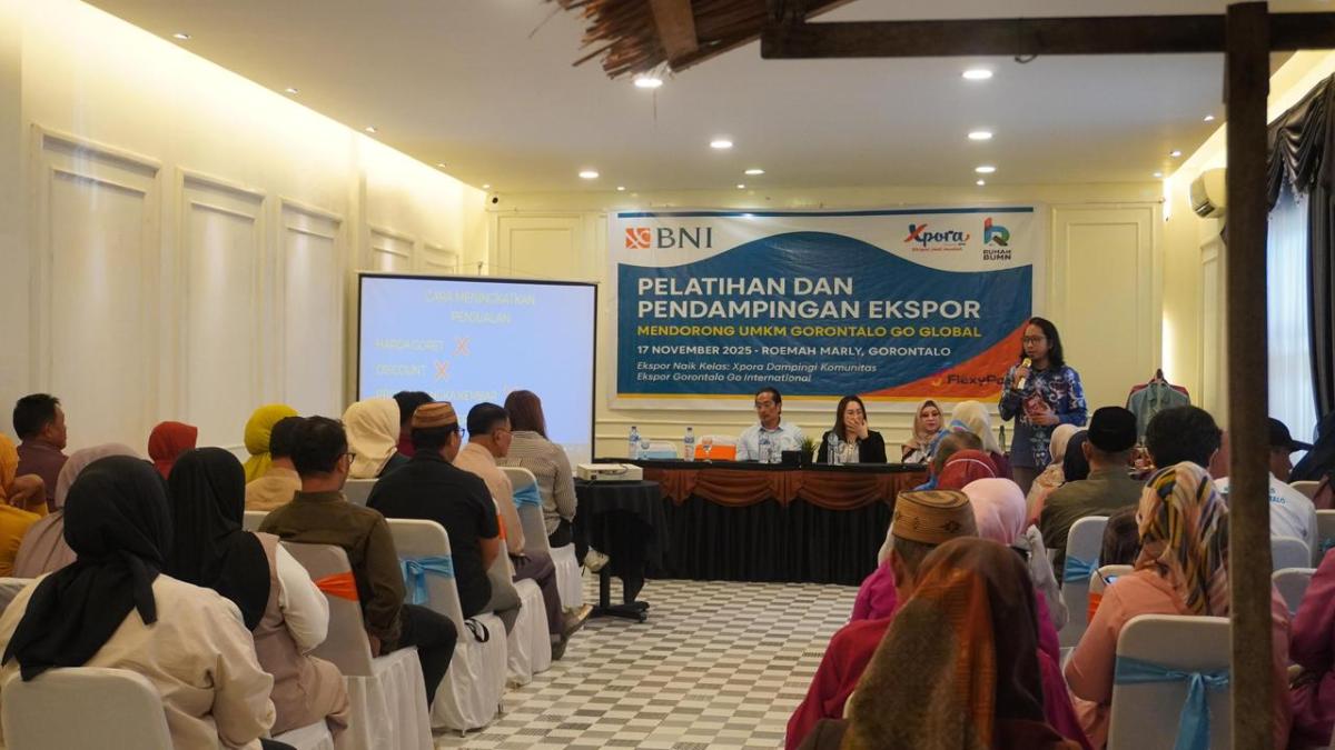 BNI Xpora Perkuat Kapasitas UMKM Gorontalo untuk Naik Kelas dan Menembus Pasar Ekspor