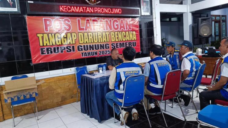 Wujud Kepedulian Sosial, JTT Salurkan Bantuan untuk Masyarakat Terdampak Erupsi Semeru