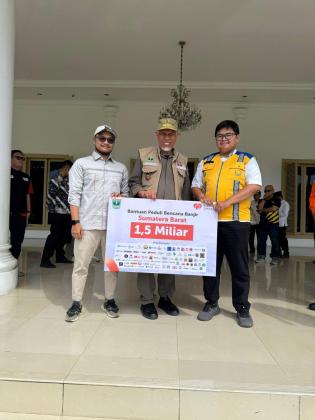 Brantas Abipraya Dukung Kebangkitan Sumatera: Bantuan Sembako dan Alat Berat Siap Percepat Pemulihan