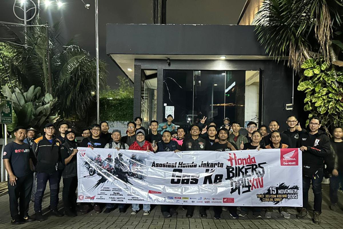 Euforia Pasca Honda Bikers Day 2025, 650 Bikers AHJ dan AHMT Rayakan Kebersamaan dengan Konvoi #Cari_aman