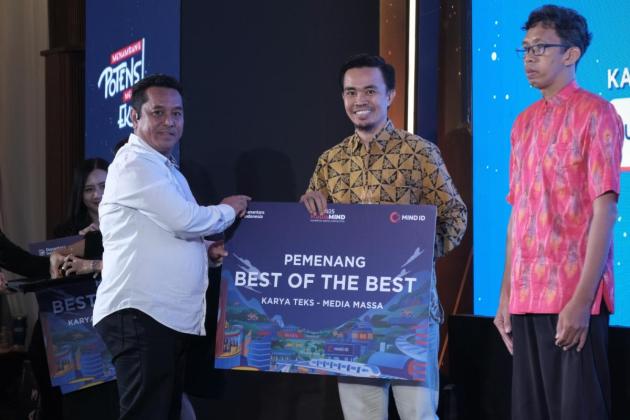 MIND ID resmi mengumumkan para pemenang kompetisi karya jurnalistik MediaMIND 2025 pada Malam Apresiasi MediaMIND 2025. 