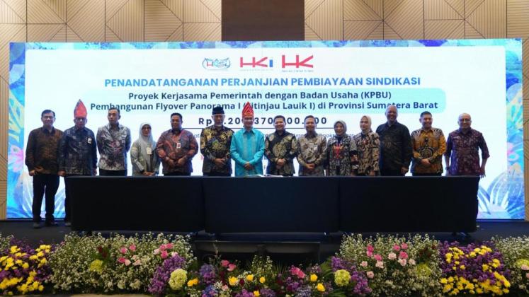 Percepat Pembangunan Infrastruktur di Sumatera Barat, BRI Dukung Pembiayaan Sindikasi Rp2,2 Triliun untuk Proyek Flyover Sitinjau Lauik 