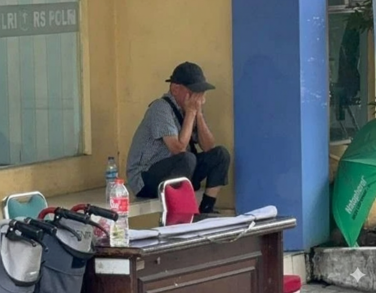 Tangisan Sunyi di Lobi RS Polri