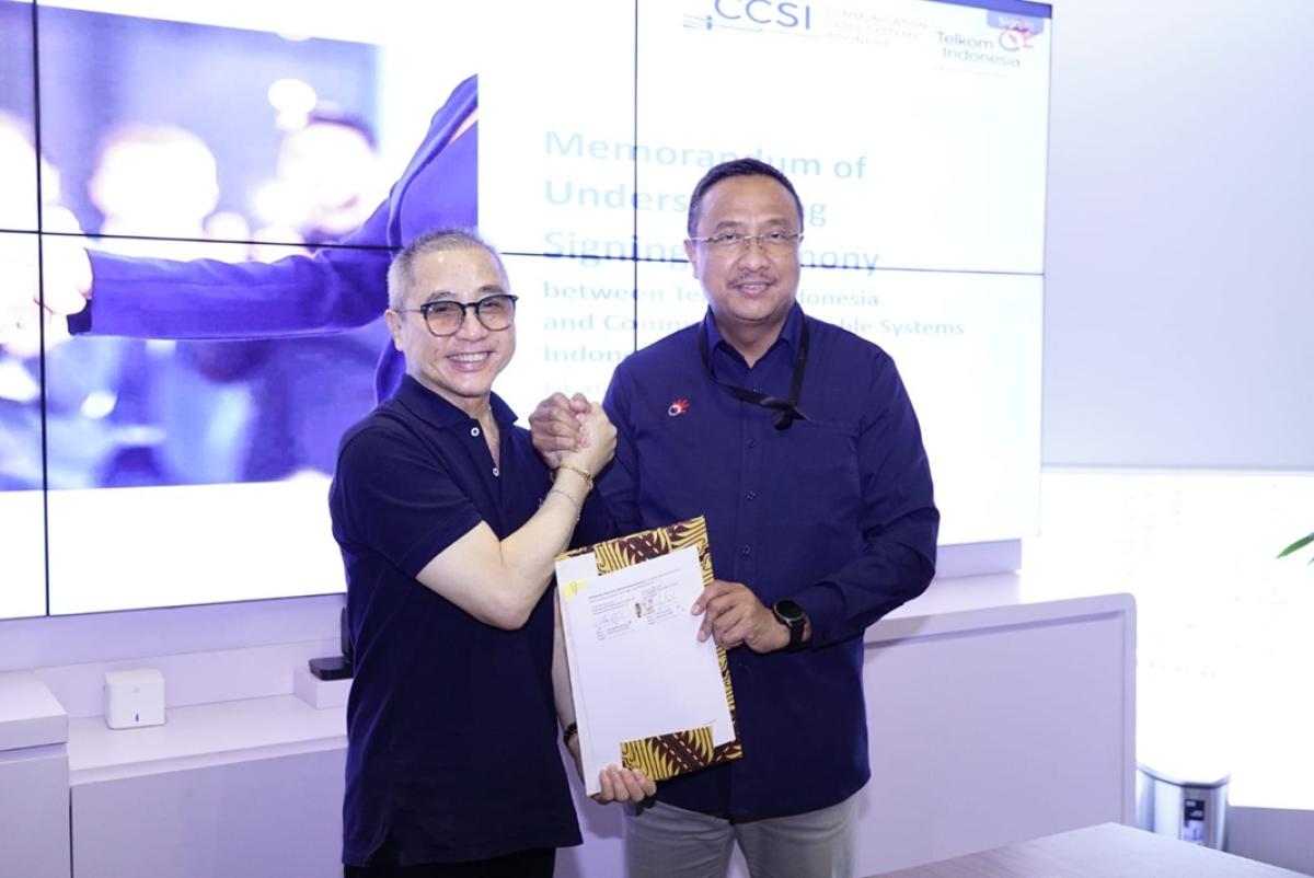 Telkom dan CCSI Perkuat Sinergi Pengembangan SKKL SUB-2 untuk Perkuat Konektivitas Nasional