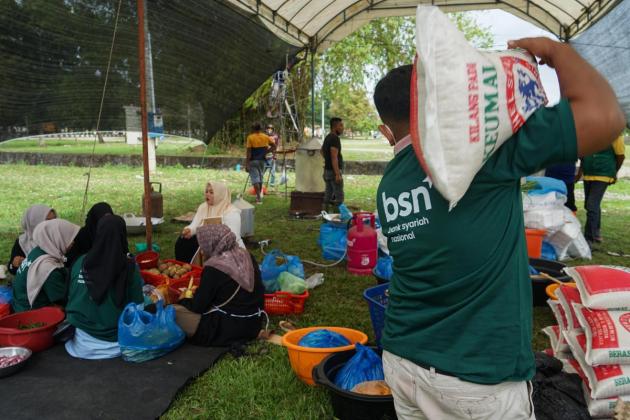BSN Siapkan Dapur Umum di Aceh