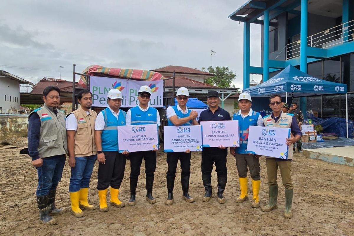 Dukung Pemulihan Pascabencana, PLN Salurkan Bantuan ke Warga Terdampak di Aceh Tamiang