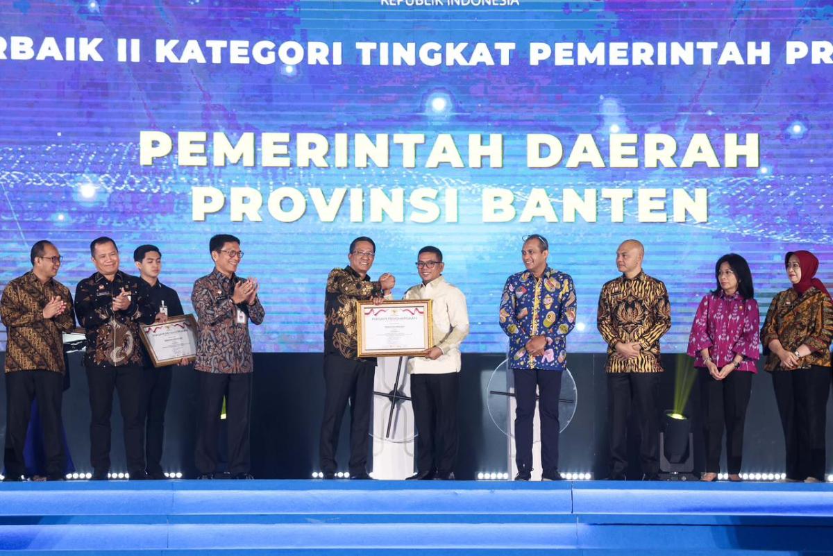 Raih Peringkat II Nasional, Pemprov Banten Catat Skor 99,64 pada Indeks Reformasi Hukum 2025