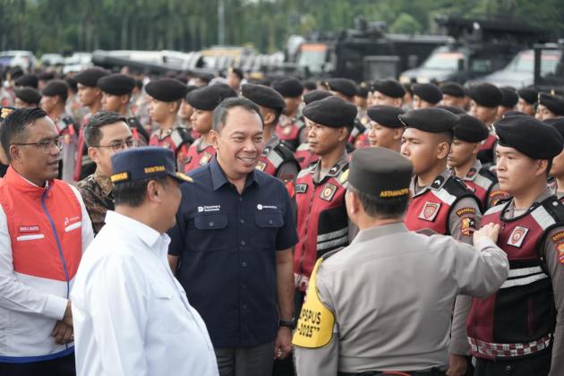 Hadiri Apel Operasi Lilin 2025 di Monas, Jasa Marga Siap Kawal Arus Natal dan Tahun Baru 2025-2026