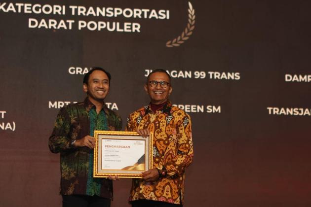 Juragan 99 Trans Toreh Prestasi Brand Terpopuler Transportasi Darat di Disway Awards, Tegaskan Kualitas Layanan Premium