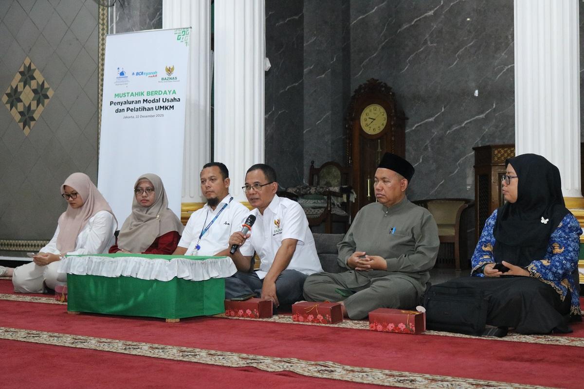 Kolaborasi BCA Syariah dan BAZNAS RI Perkuat UMKM Mustahik melalui Penyaluran Modal Usaha dan Pelatihan