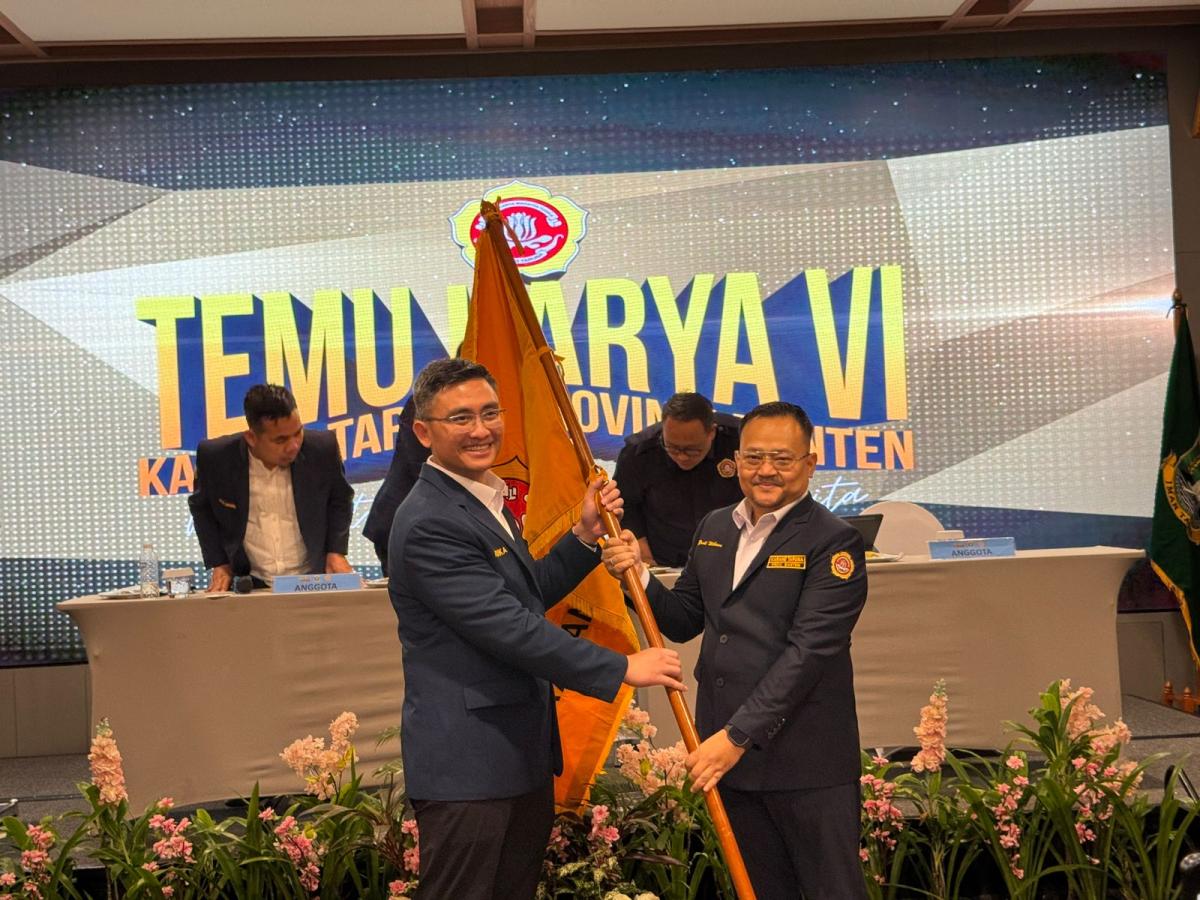 Yudi Budi Wibowo Terpilih Aklamasi Pimpin Karang Taruna Banten 2025–2030