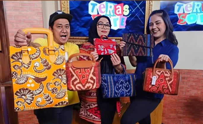 La Suntu Tastio, UMKM Binaan BRI yang Angkat Tradisi Lewat Produk Tas Tenun