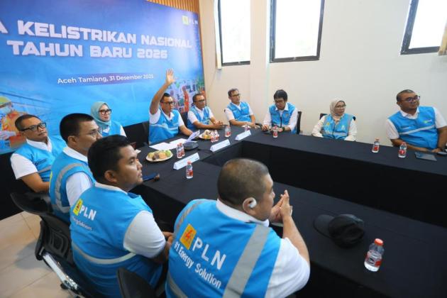 Jelang Tahun Baru, Dirut PLN Pimpin Siaga Kelistrikan Nasional dari Posko Aceh Tamiang