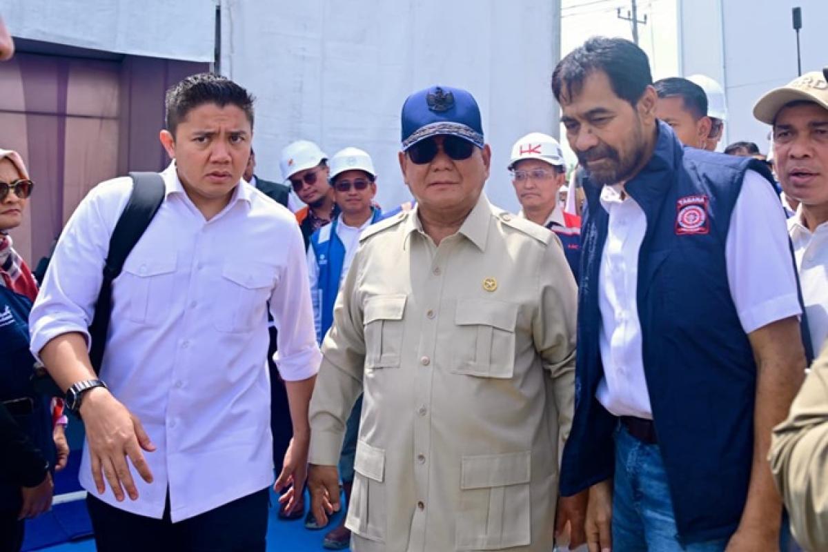Presiden Prabowo Subianto Sidak Huntara Aceh Tamiang, Hutama Karya Geber 600 Unit Hunian Layak!