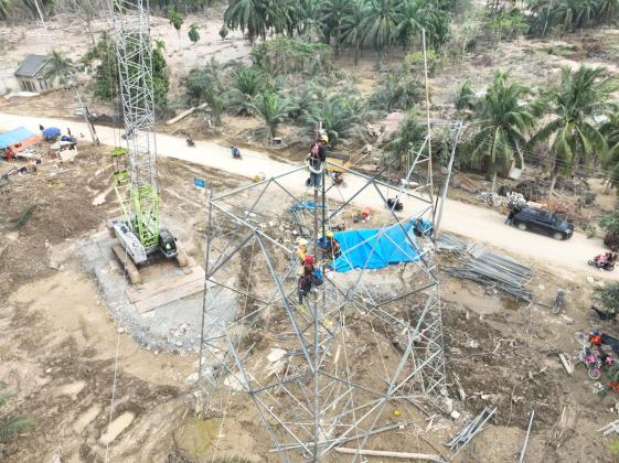 PLN Berhasil Operasikan Jalur 2 Transmisi Pangkalan Brandan-Langsa, Pasokan Listrik Ke Aceh Makin Andal