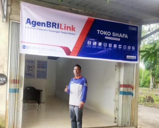 Perluas Akses Keuangan hingga Pelosok, BRILink Agen di Banyuasin Ini Permudah Transaksi Masyarakat