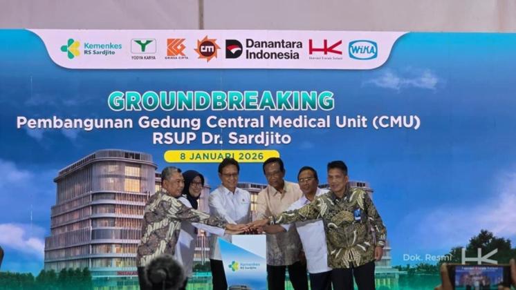 Gebrakan Baru Layanan Kesehatan! Hutama-Wika KSO Mulai Bangun Gedung CMU RSUP Dr. Sardjito Yogyakarta