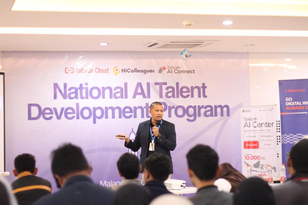 Kolaborasi Telkom dan Alibaba Cloud Perkuat Ekosistem Talenta AI Indonesia
