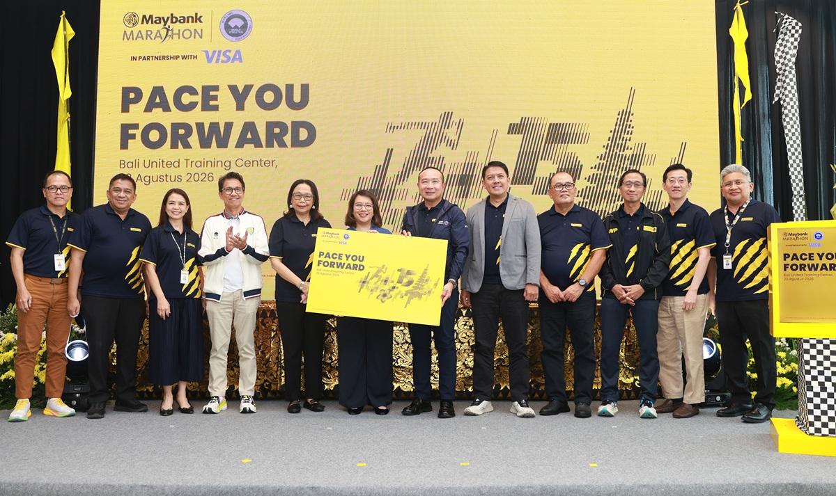 Maybank Indonesia Siap Gelar Maybank Marathon 2026 di Bali, Visa Jadi Title Sponsor