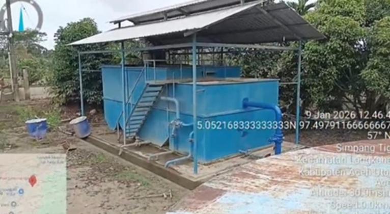 SPAM IKK Langkahan Kembali Nyala! Layanan Air Bersih Aceh Utara Pulih Total Pascabanjir Bandang