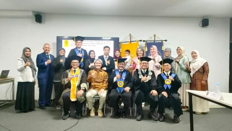 Kembangkan Model Lendutan Struktur Paving Block, Dosen ITPLN Lulus Doktoral UI