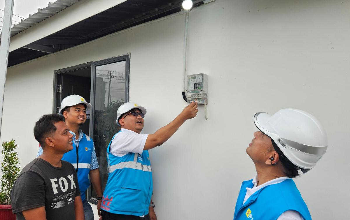 Warga Mulai Tempati Rumah Hunian Danantara di Aceh Tamiang, Kesiapan Listrik dan Personel Siaga PLN Diapresiasi