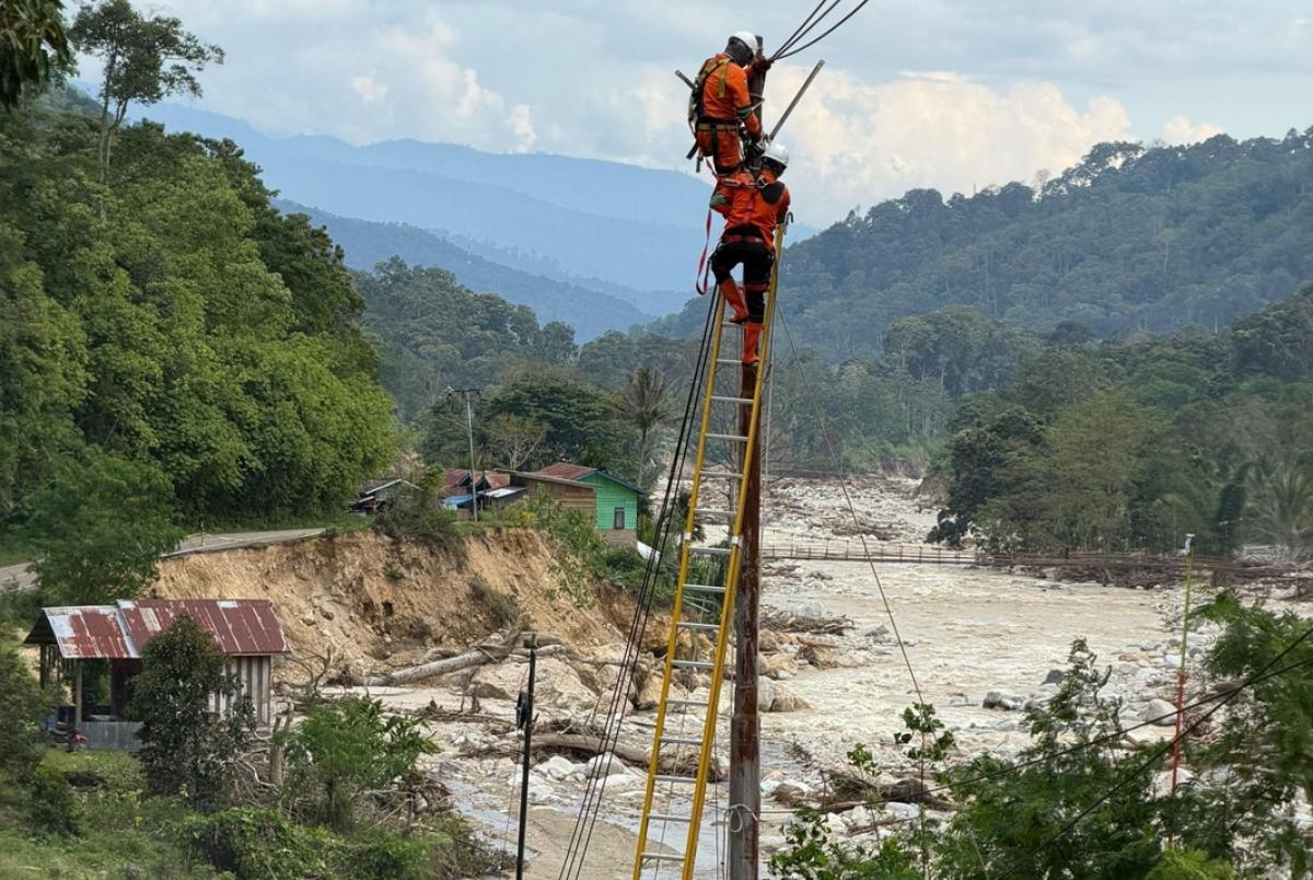 PLN Terus Percepat Pemulihan Kelistrikan Aceh, 6.432 Desa Telah Kembali Menyala