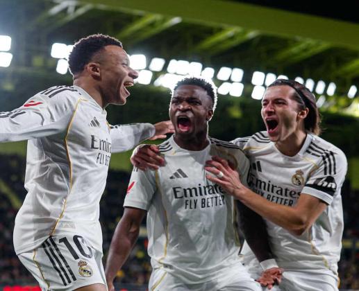 Mbappe Cetak Brace, Real Madrid Gusur Barcelona dari Puncak Klasemen La Liga