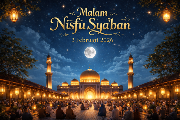 Malam Nisfu Syaban Jatuh Pada 3 Februari 2026: Berikut Doa dan Amalan Serta Keutamannya