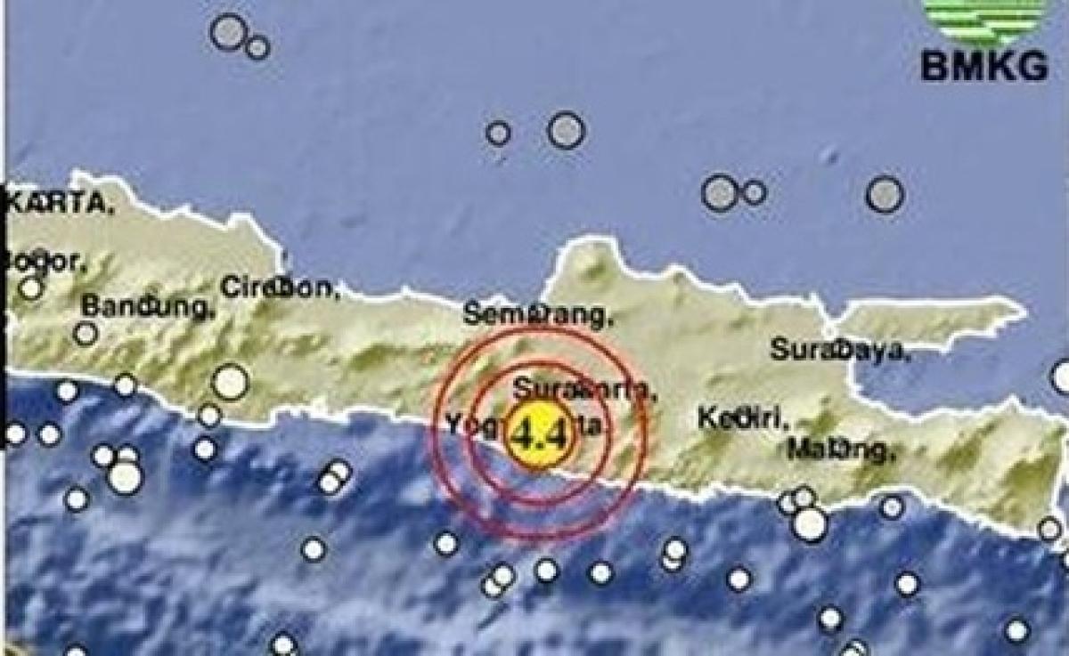 Gempa 4,4 M Guncang Jogja, Pusat Gempa di Bantul