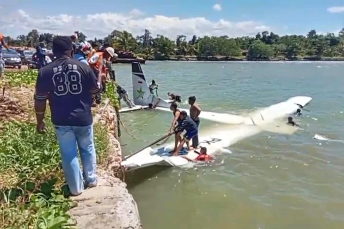 Kronologi dan Penyebab Pesawat Smart Air Mendarat di Laut Nabire