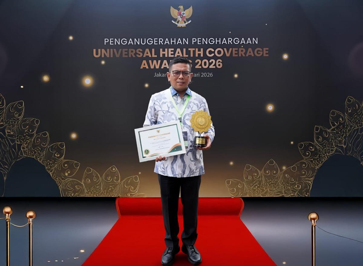 Provinsi Banten Raih Penghargaan Universal Health Coverage Award 2026 Kategori Pratama