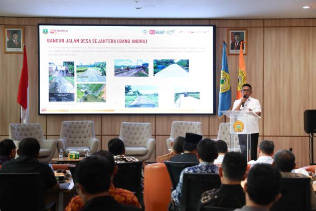 Refleksi Setahun Menjabat Gubernur, Andra Soni Dorong Masukan Konstruktif Pihak Independen