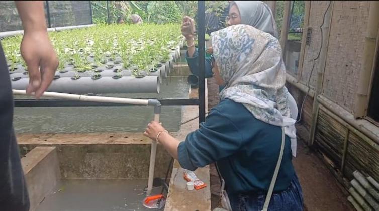 ITPLN Terapkan Smart Integrated Farming di Kampung, Petani Cianjur Raup Untung