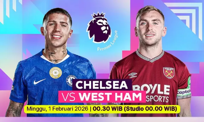 Link Live Streaming Chelsea vs West Ham United di Liga Inggris 2025-2026