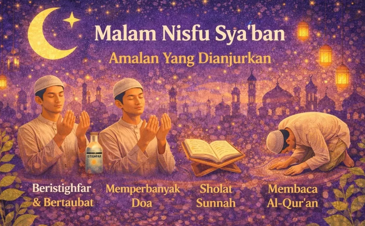 KEUTAMAAN Malam Nisfu Sya’ban: Waktu Dikabulkannya Doa!