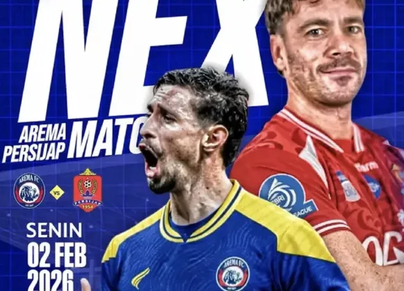 Link Live Streaming Arema FC vs Persijap Jepara di BRI Super League 2025-2026