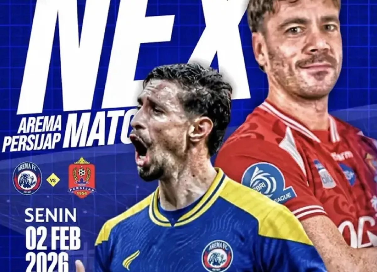 Link Live Streaming Arema FC vs Persijap Jepara di BRI Super League 2025-2026