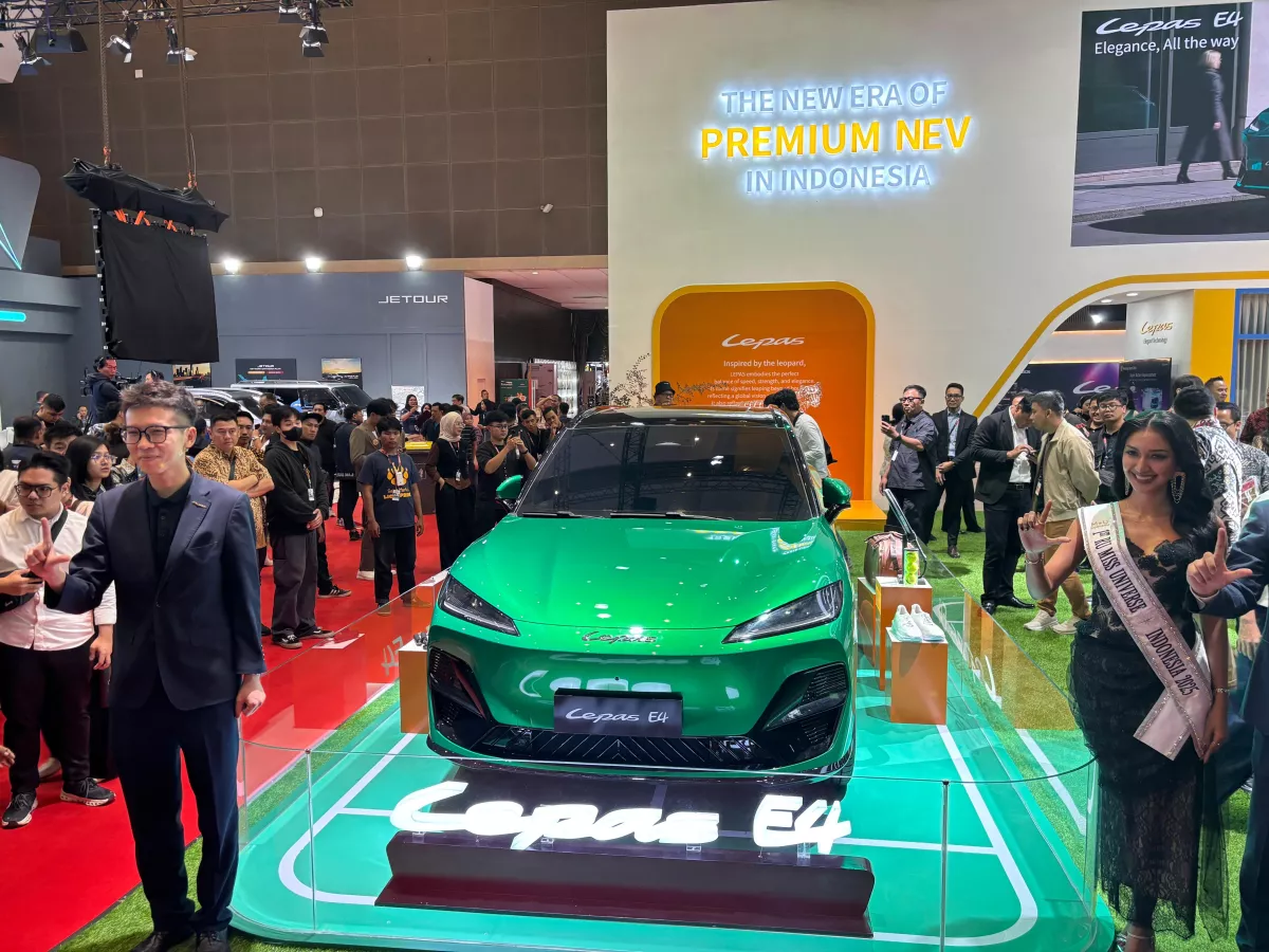Bikin Melongo! Intip Mewahnya LEPAS E4, SUV Listrik Berwajah Macan Tutul yang Guncang Panggung IIMS 2026