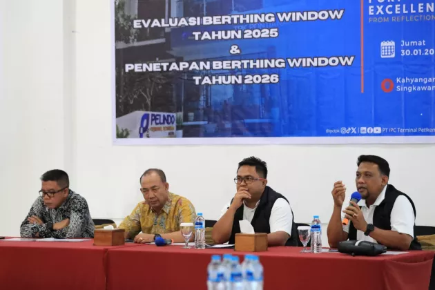 Pacu Kinerja 2026: IPC TPK Optimalisasi Layanan Terminal dan Perkuat Sinergi melalui Berthing Window 2026