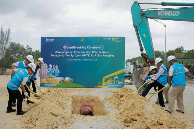 Perkuat Pasokan Gas Dalam Negeri, PLN EPI Mulai Pembangunan Pipa Gas Ruas Natuna-Pemping 