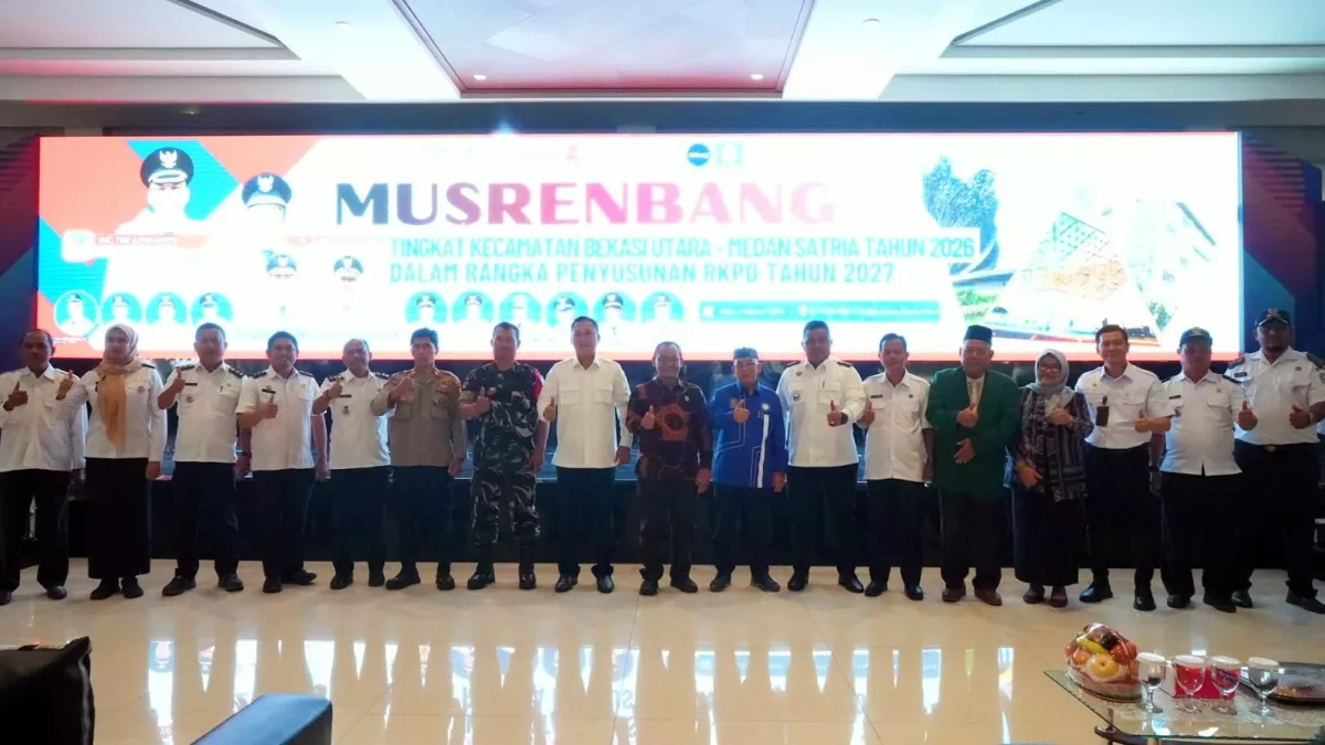 Pimpinan dan Anggota DPRD Kota Bekasi Dorong Sinergitas Pembangunan dalam Musrenbang Bekasi Utara Tahun 2026
