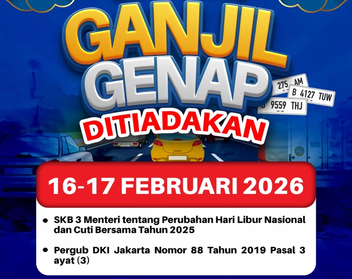Bebas Hambatan! Pengendara di Jakarta Bisa Lewati Jalur Protokol Tanpa Khawatir Ganjil Genap Selama Libur Imlek