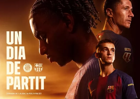 Link Live Streaming Girona vs Barcelona di Liga Spanyol 2025-2026