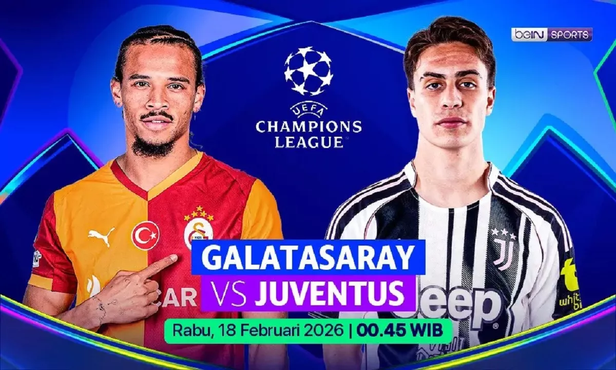 Link Live Streaming Galatasaray vs Juventus di Liga Champions 2025-2026