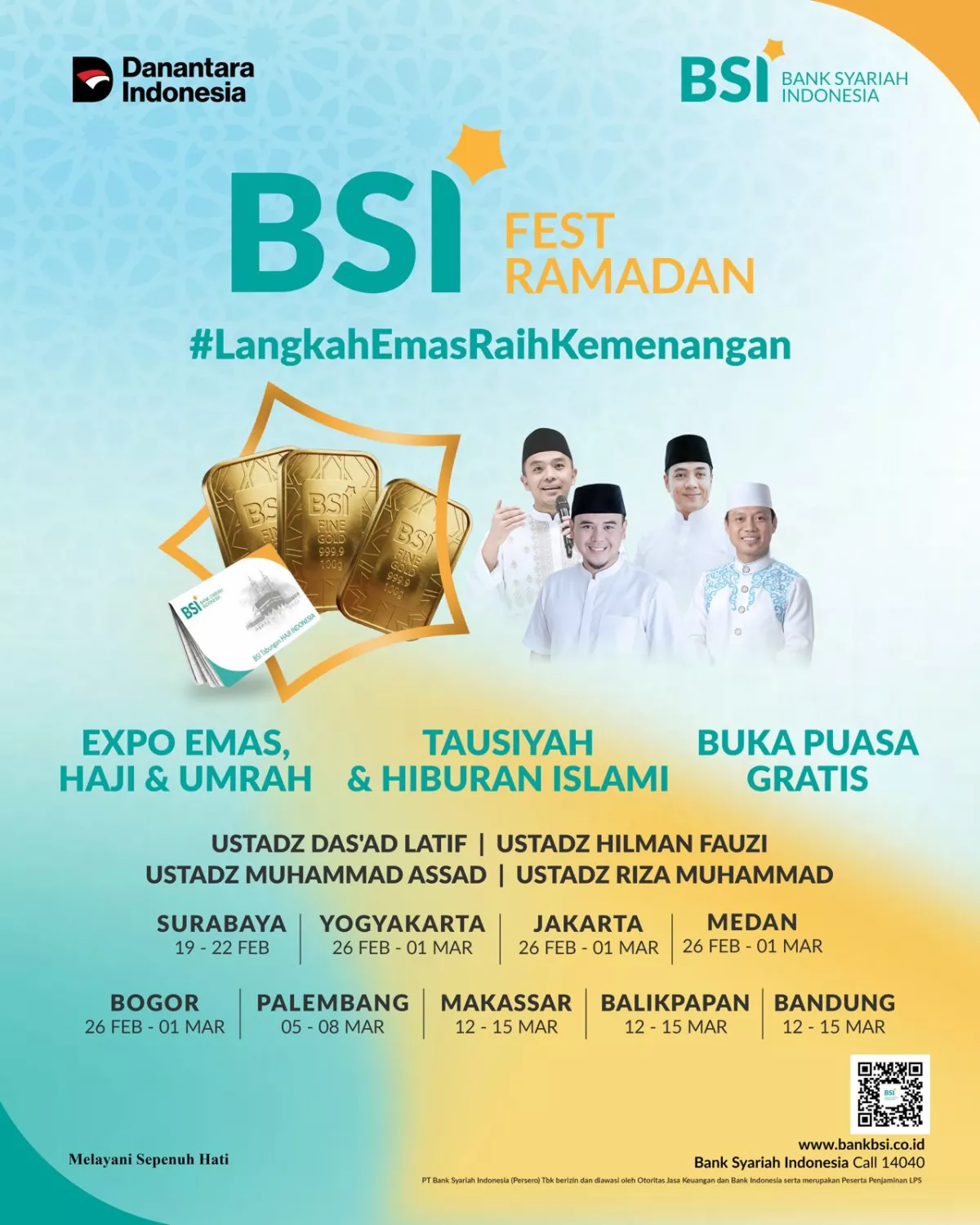 Digelar di 9 Kota Besar, BSI Fest Ramadan 2026 Tawarkan Diskon Paket Umrah Hingga Rp4 juta