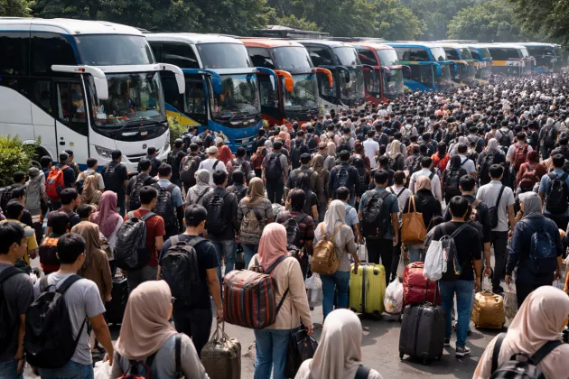 Diprediksi 144 Juta Orang Akan Mudik pada Lebaran 2026