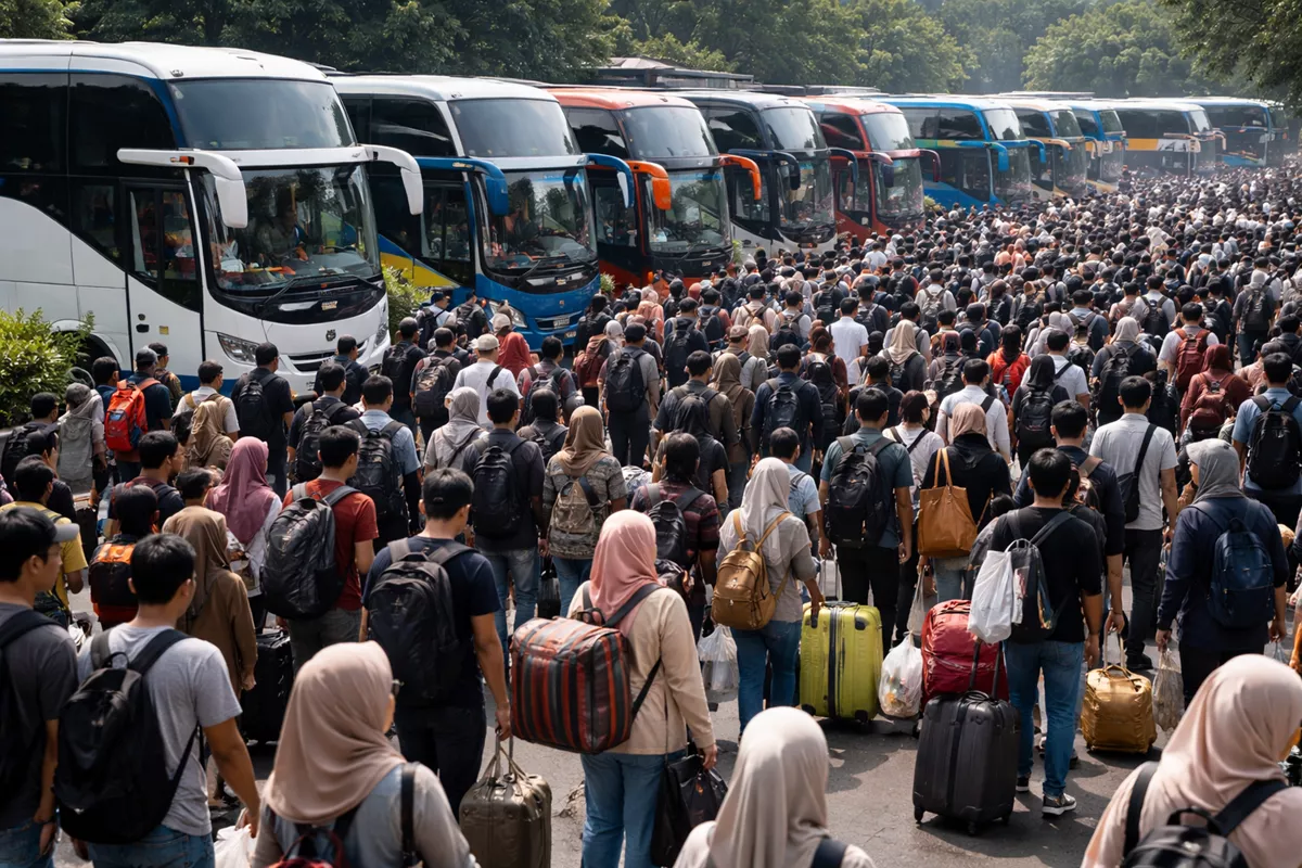 Diprediksi 144 Juta Orang Akan Mudik pada Lebaran 2026